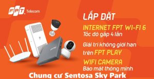 lắp đặt truyền hình tại chung cư Sentosa Sky Park