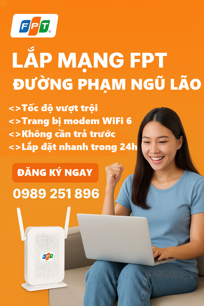 Lắp Mạng FPT đường Phạm Ngũ Lão