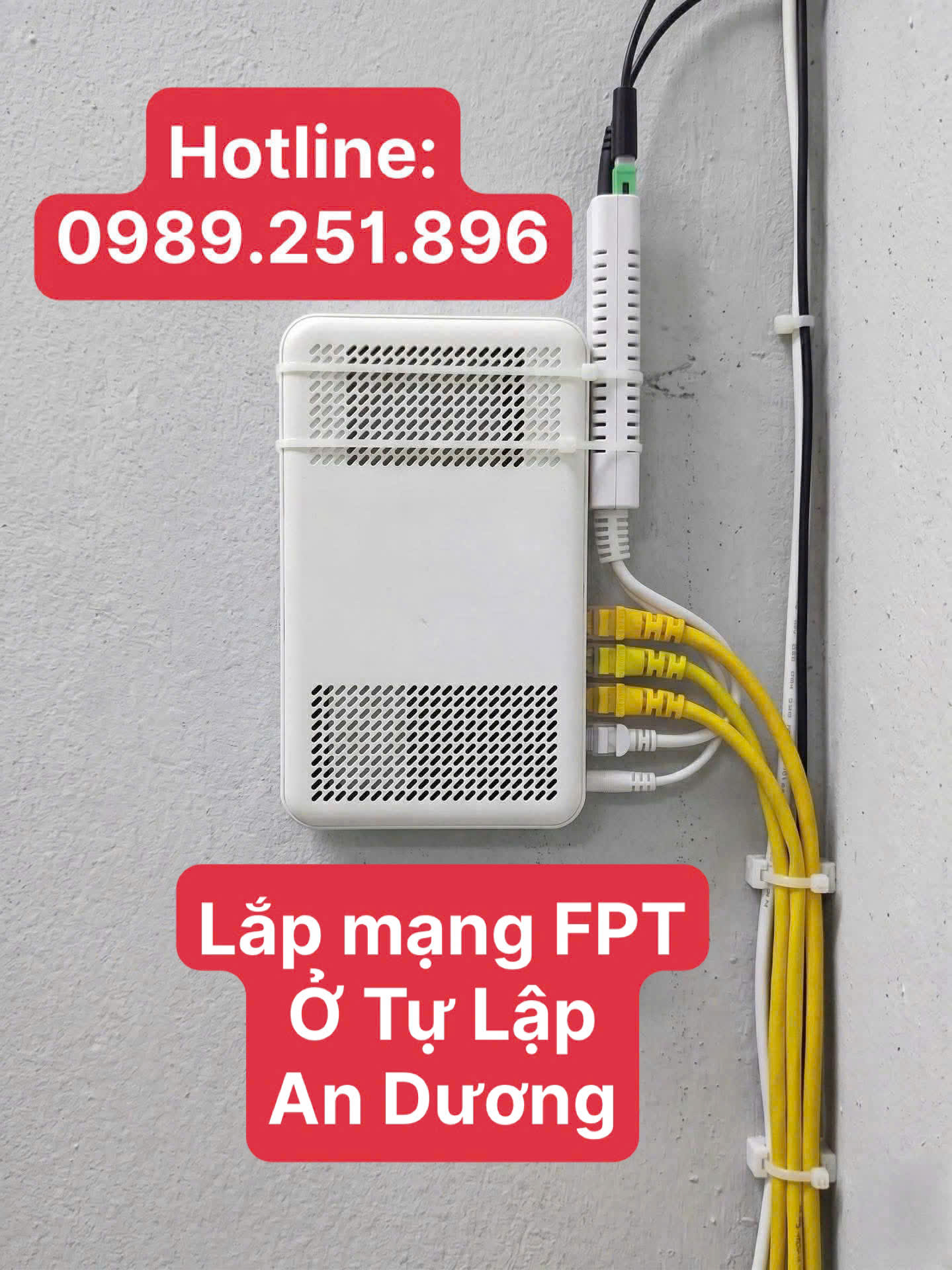 Lắp mạng WiFi ở Tự Lập An Dương