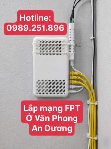Lắp mạng WiFi ở Văn Phong An Dương