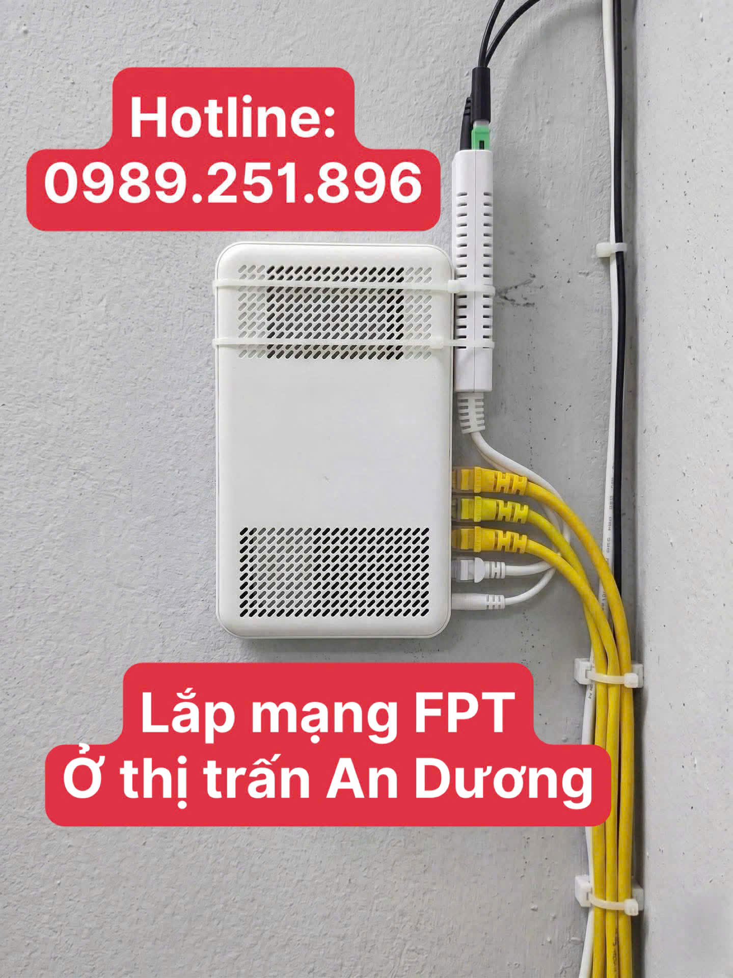 Lắp mạng WiFi ở thị trấn An Dương