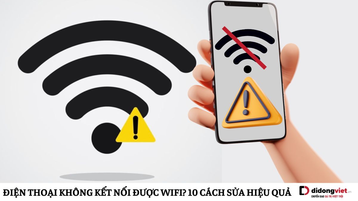 mạng wifi bị chấm than