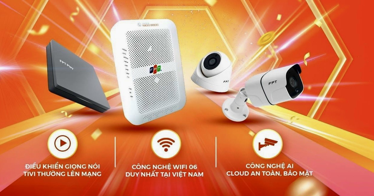 Lắp đặt mạng FPT Internet WiFi 6 tốc độ cao